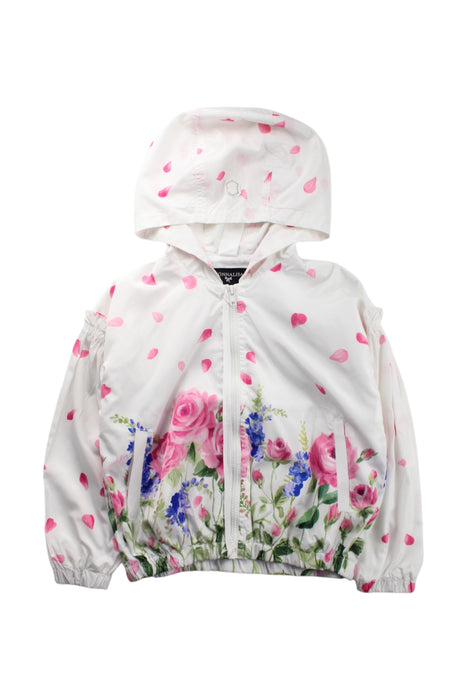 A Multicolour Rain Jackets from Monnalisa in size 7Y for girl. (Front View)