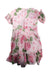 A Pink Short Sleeve Dresses from Monnalisa in size 7Y for girl. (Back View)