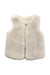 A Ivory Dress Up Vests from Chloe in size 4T for girl. (Front View)