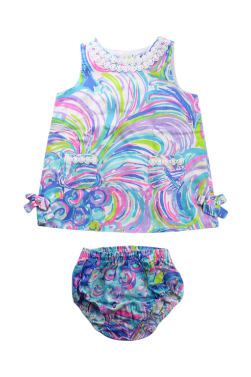 A Multicolour Shorts Sets from Lilly Pulitzer in size 12-18M for girl. (Front View)