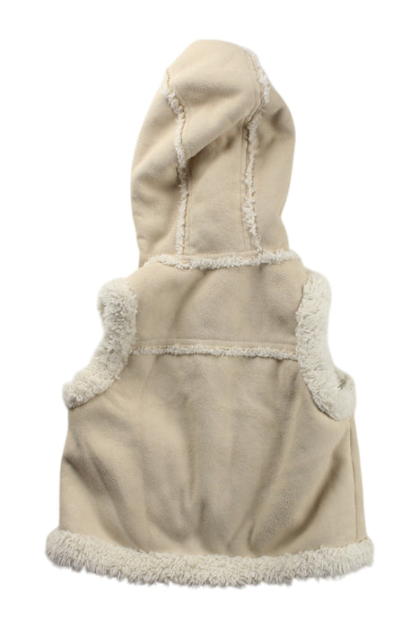 A Beige Outerwear Vests from Comme Ca Ism in size 18-24M for neutral. (Back View)