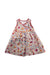 A Multicolour Sleeveless Dresses from DPAM in size 2T for girl. (Back View)