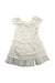 A White Sleeveless Dresses from Nicholas & Bears in size 12-18M for girl. (Front View)