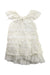 A White Sleeveless Dresses from Nicholas & Bears in size 12-18M for girl. (Back View)
