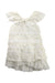 A White Sleeveless Dresses from Nicholas & Bears in size 12-18M for girl. (Back View)