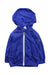 A Blue Lightweight Jackets from Momonittu in size 6-12M for neutral. (Front View)