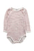A White Long Sleeve Bodysuits from Petit Bateau in size 12-18M for neutral. (Front View)