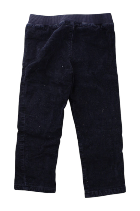 A Navy Casual Pants from Petit Bateau in size 3T for neutral. (Back View)