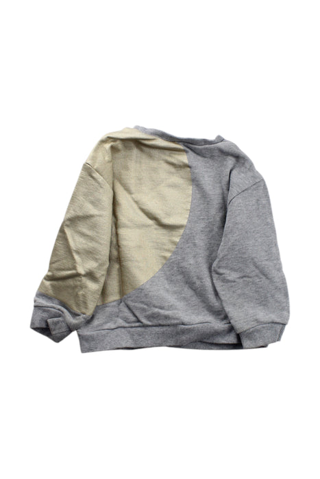 A Grey Crewneck Sweatshirts from COS in size 2T for neutral. (Back View)