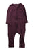 A Burgundy Onesies from Mori in size 12-18M for neutral. (Front View)