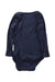 A Navy Long Sleeve Bodysuits from Mori in size 12-18M for neutral. (Back View)
