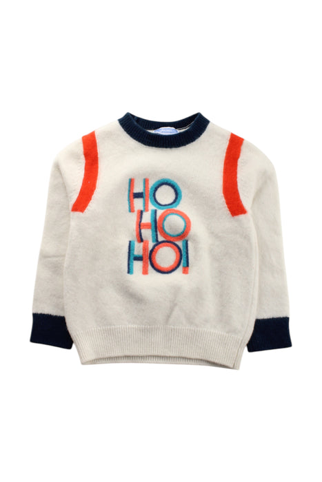 A Multicolour Knit Sweaters from Jacadi in size 4T for neutral. (Front View)