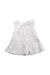 A White Sleeveless Dresses from Jacadi in size 3T for girl. (Front View)