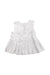 A White Sleeveless Dresses from Jacadi in size 3T for girl. (Back View)