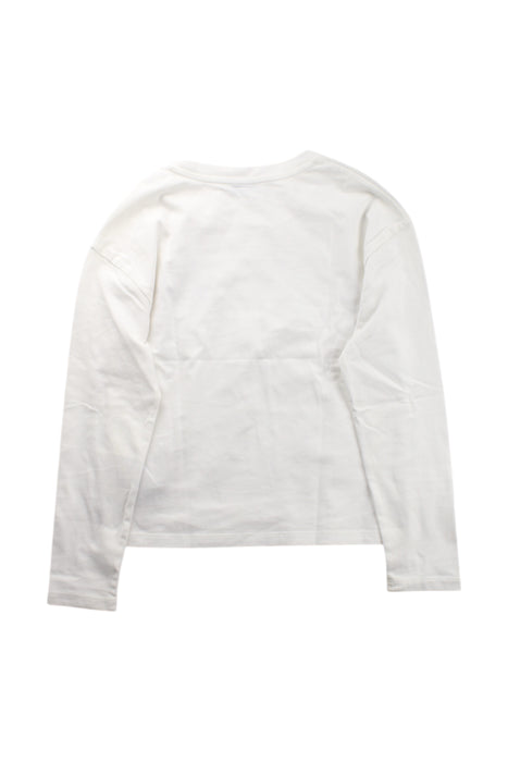 A White Long Sleeve T Shirts from Moncler in size 8Y for neutral. (Back View)