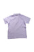 A Purple Short Sleeve Polos from Stone Island in size 8Y for boy. (Back View)