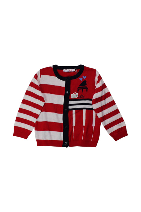A Red Cardigans from ELLE in size 2T for girl. (Front View)