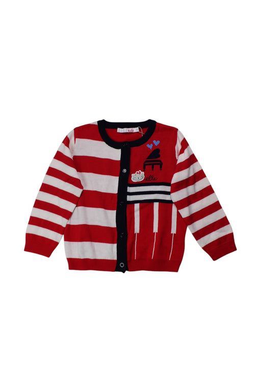 A Red Cardigans from ELLE in size 2T for girl. (Front View)