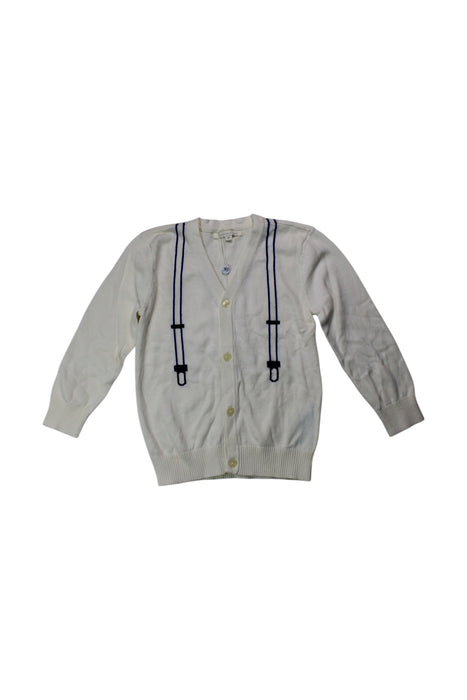 A White Cardigans from Nicholas & Bears in size 3T for boy. (Front View)