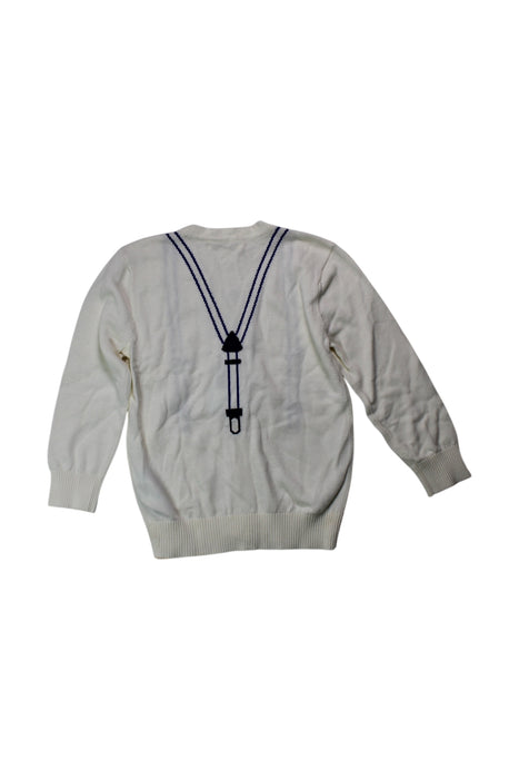 A White Cardigans from Nicholas & Bears in size 3T for boy. (Back View)
