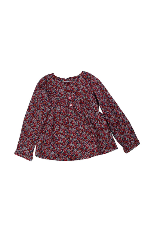 A Multicolour Long Sleeve Tops from Jacadi in size 5T for girl. (Front View)