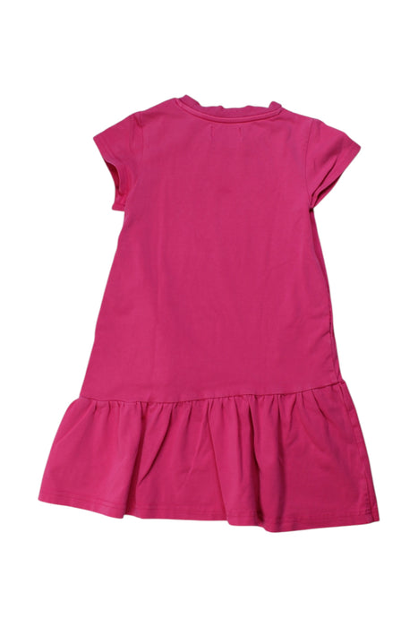 A Pink Short Sleeve Dresses from Kate Spade in size 7Y for girl. (Back View)