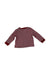 A Red Long Sleeve Tops from Jojo Maman Bébé in size 12-18M for neutral. (Back View)