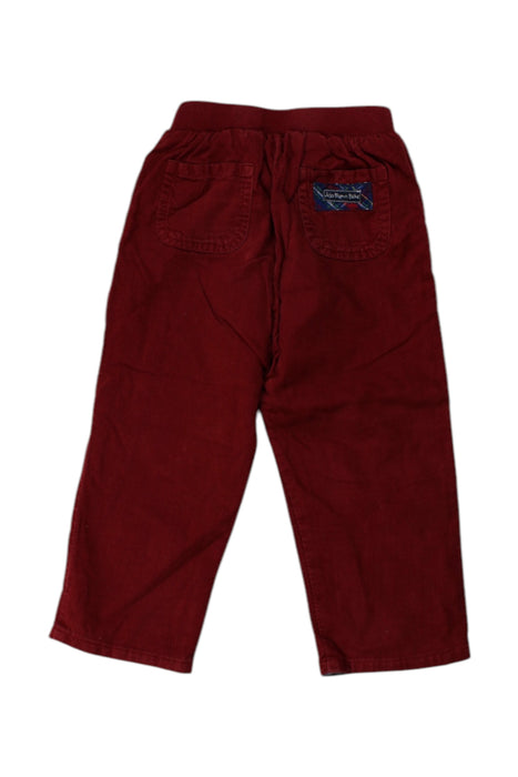 A Red Casual Pants from Jojo Maman Bébé in size 12-18M for boy. (Back View)