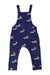A Blue Long Overalls from Small Stories in size 12-18M for boy. (Front View)