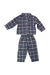 A Blue Pyjama Sets from The Original Pyjama Company in size 18-24M for boy. (Front View)