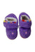 A Purple Slippers from Jojo Maman Bébé in size 3T for girl. (Back View)