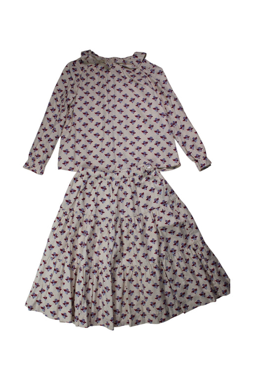 A Multicolour Skirt Sets from Bonpoint in size 6T for girl. (Front View)