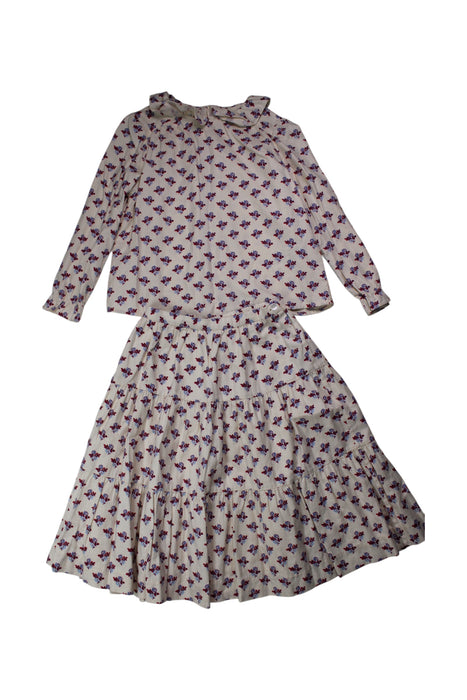 A Multicolour Skirt Sets from Bonpoint in size 6T for girl. (Front View)