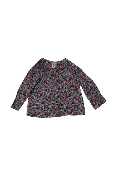A Multicolour Long Sleeve Tops from Bonpoint in size 4T for girl. (Front View)