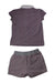 A Grey Shorts Sets from Fendi in size 8Y for girl. (Back View)