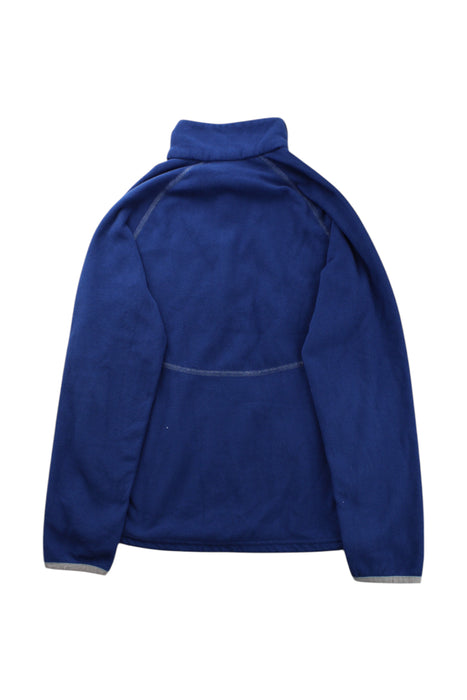 A Blue Zippered Sweatshirts from Macpac in size 8Y for neutral. (Back View)