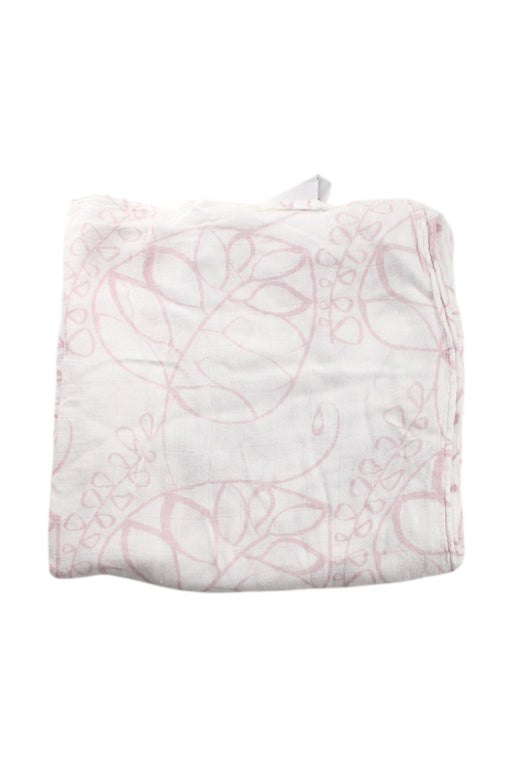 A White Swaddles from Aden & Anais in size O/S for neutral. (Front View)