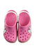 A Multicolour Slip Ons from Crocs in size 6T for girl. (Back View)