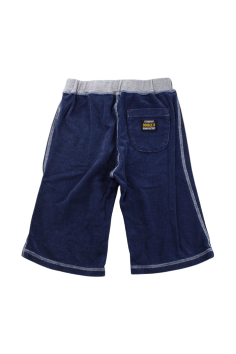 A Navy Shorts from Miki House in size 5T for boy. (Back View)