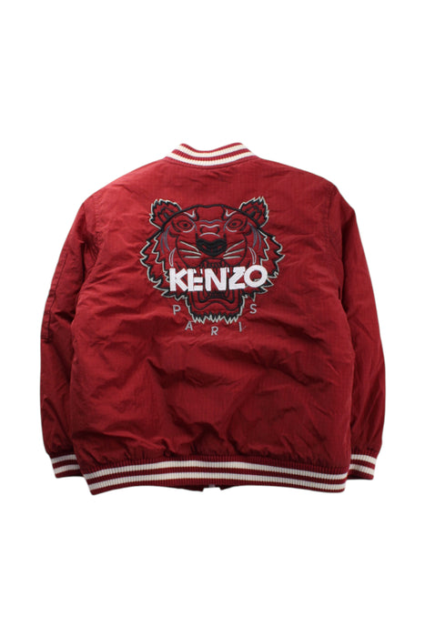 A Red Lightweight Jackets from Kenzo in size 5T for neutral. (Back View)