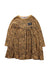 A Brown Long Sleeve Dresses from Baker by Ted Baker in size 4T for girl. (Front View)