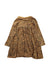 A Brown Long Sleeve Dresses from Baker by Ted Baker in size 4T for girl. (Back View)