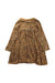 A Brown Long Sleeve Dresses from Baker by Ted Baker in size 4T for girl. (Back View)