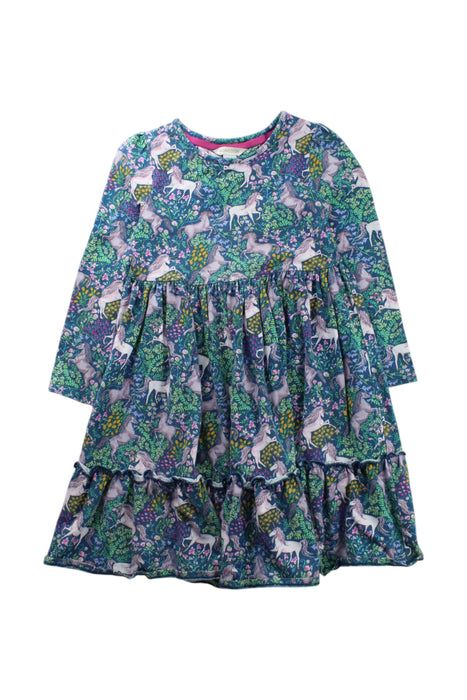 A Multicolour Long Sleeve Dresses from Monsoon in size 5T for girl. (Front View)