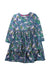 A Multicolour Long Sleeve Dresses from Monsoon in size 5T for girl. (Front View)