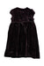 A Burgundy Short Sleeve Dresses from Jacadi in size 6T for girl. (Back View)