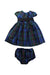 A Multicolour Dress Sets from Ralph Lauren in size 6-12M for girl. (Front View)