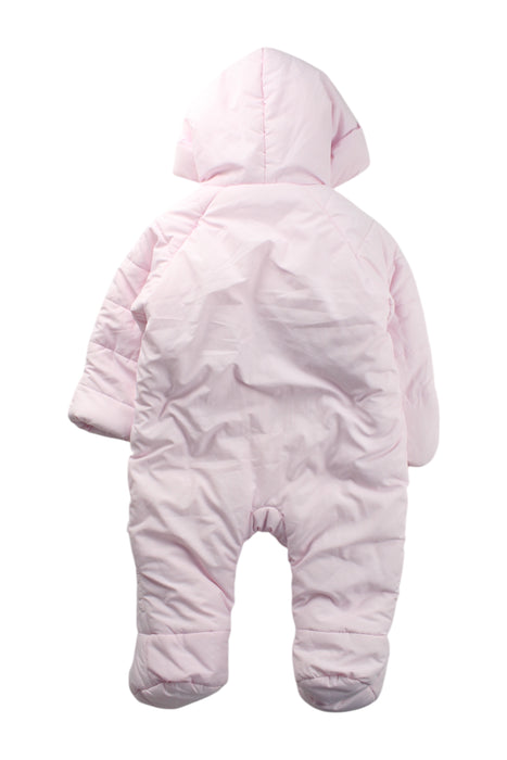 A Pink Snowsuits from Jacadi in size 3-6M for neutral. (Back View)