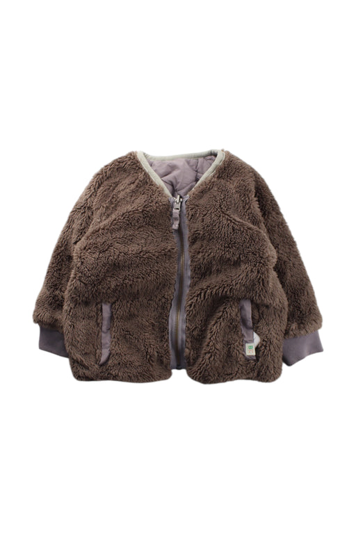 A Brown Puffer/Quilted Coats & Outerwear from BEAMS in size 18-24M for neutral. (Front View)