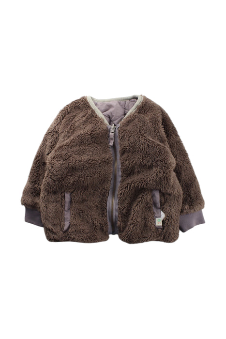 A Brown Puffer/Quilted Coats & Outerwear from BEAMS in size 18-24M for neutral. (Front View)